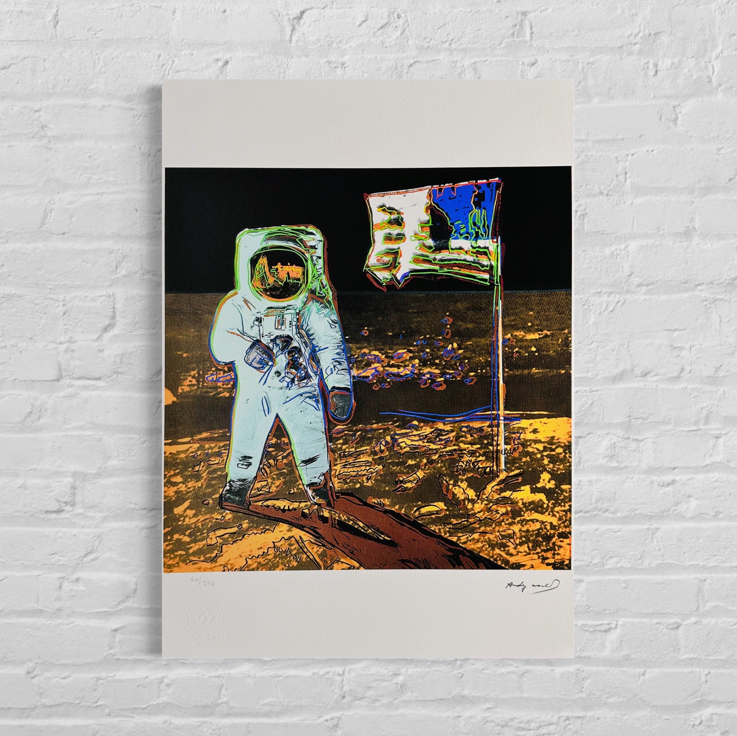 ANDY WARHOL Moonwalk